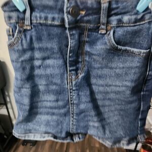 Denim Mini Skirt - Classic Blue